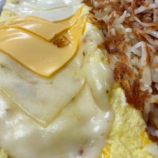 Quad Cheese Omelet