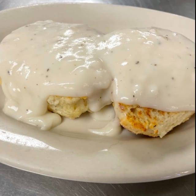 Large Biscuits w/ Gravy.