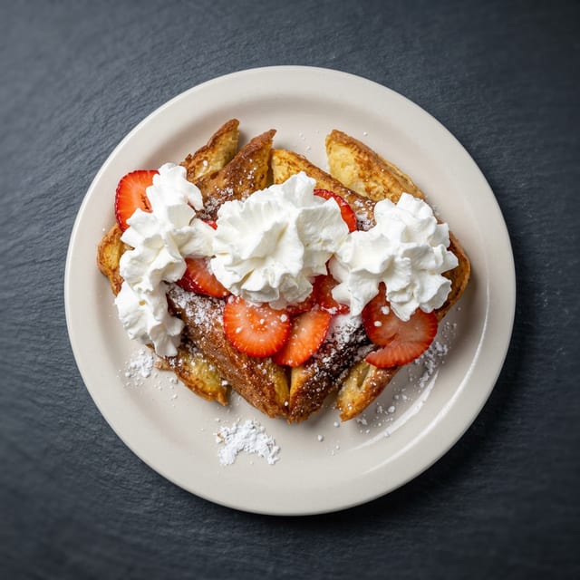 French Toast Plate.