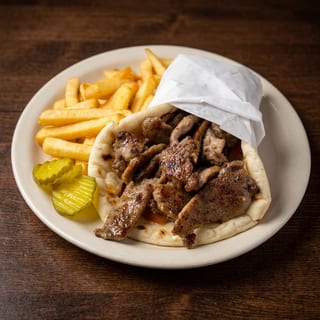 Gyro Sandwich And FF