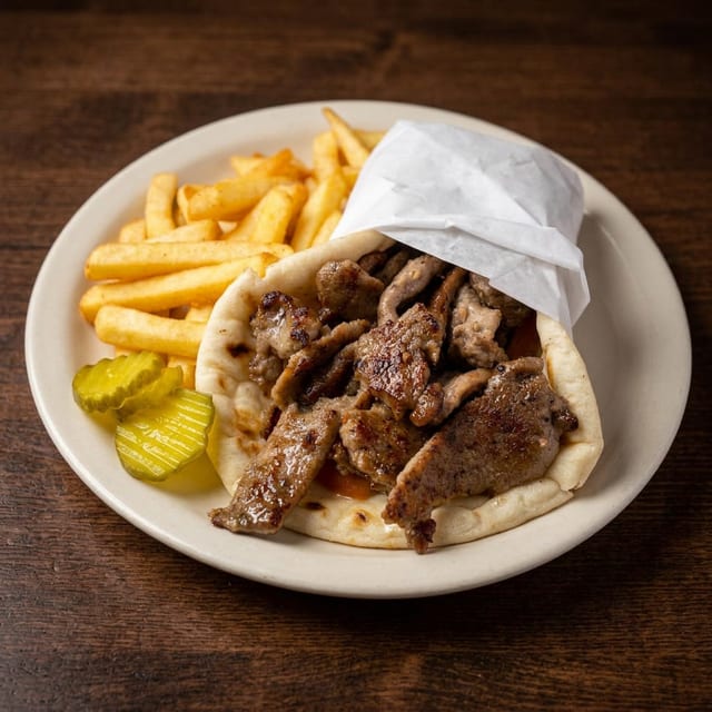 Gyro Sandwich and FF.