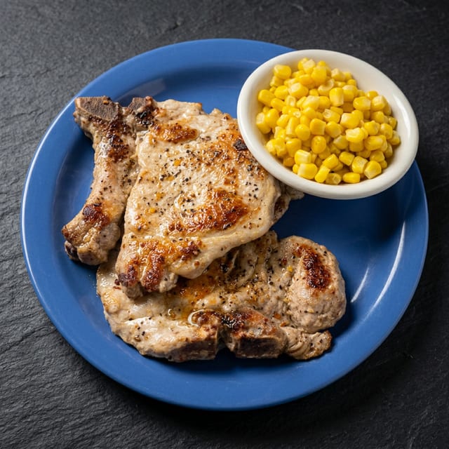 1 Pork Chop.