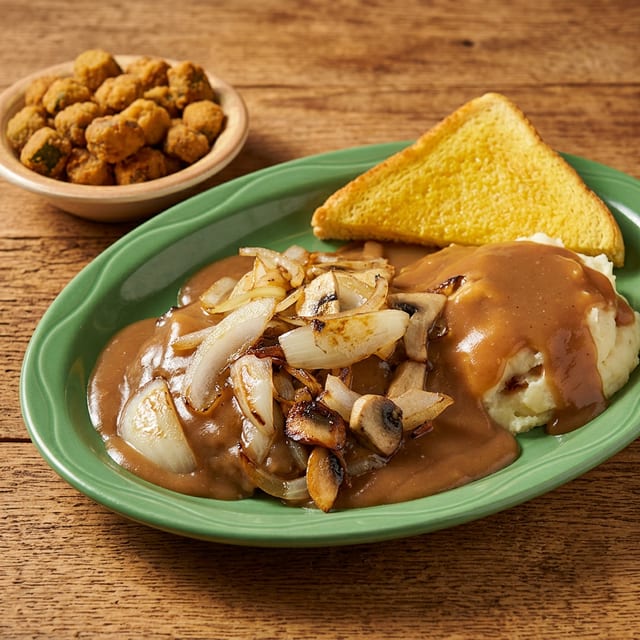 Hamburger Steak.